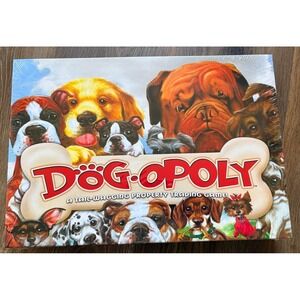DOG.OPOLY A Tail Wagging Property Trading Game! Dog Themed Monopoly SEALED NEW!